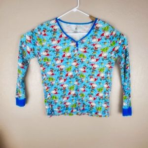 Peanuts Snoopy Christmas pajamas kids size S